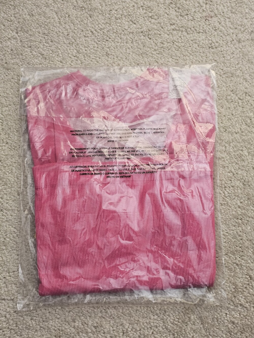 FIGS F'ING PINK LACEY RUFFLE LONGSLEEVE UNDERSCRUB. - Picture 4 of 6